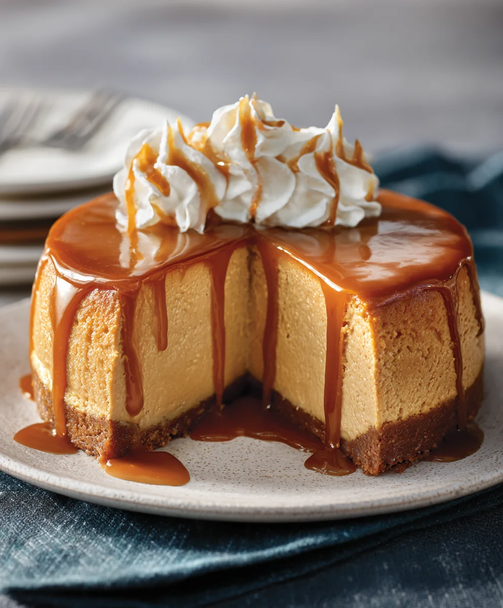 Magical Caramel Pumpkin Cheesecake: Your New Fall Favorite