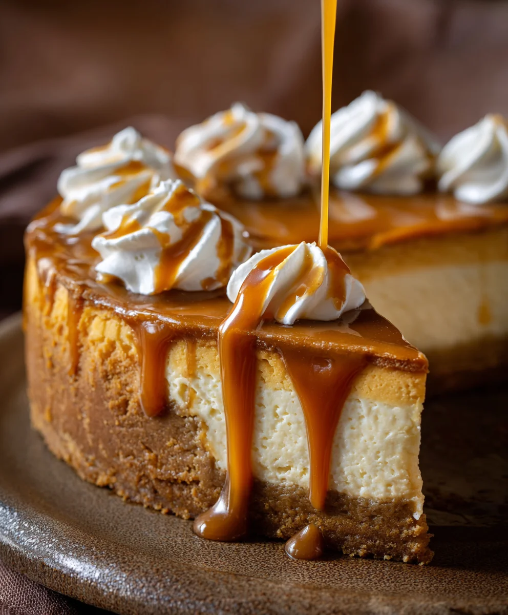 Magical Caramel Pumpkin Cheesecake: Your New Fall Favorite