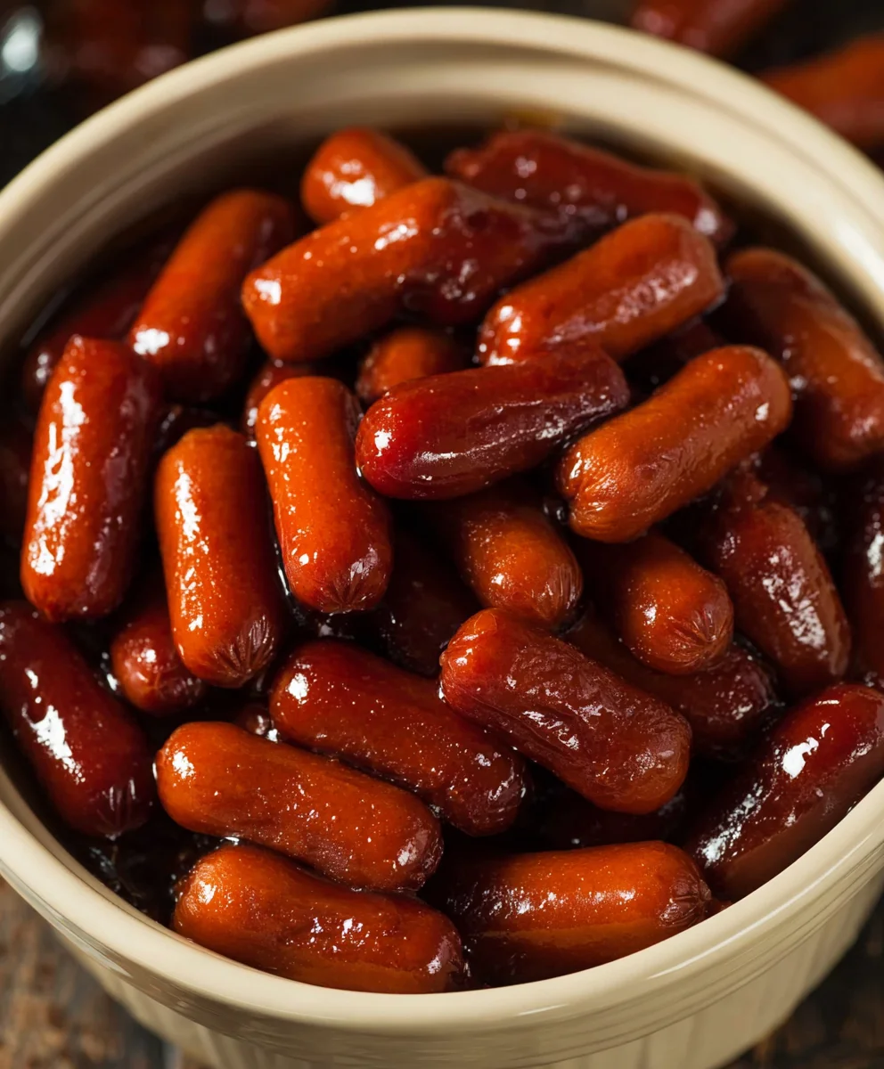 Easy Crockpot Beef Smokies Recipe-Quick Appetizer