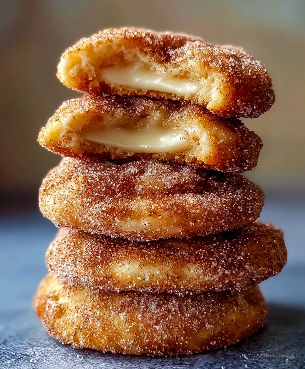 Churro Cheesecake Cookies- Decadent Dessert Bliss