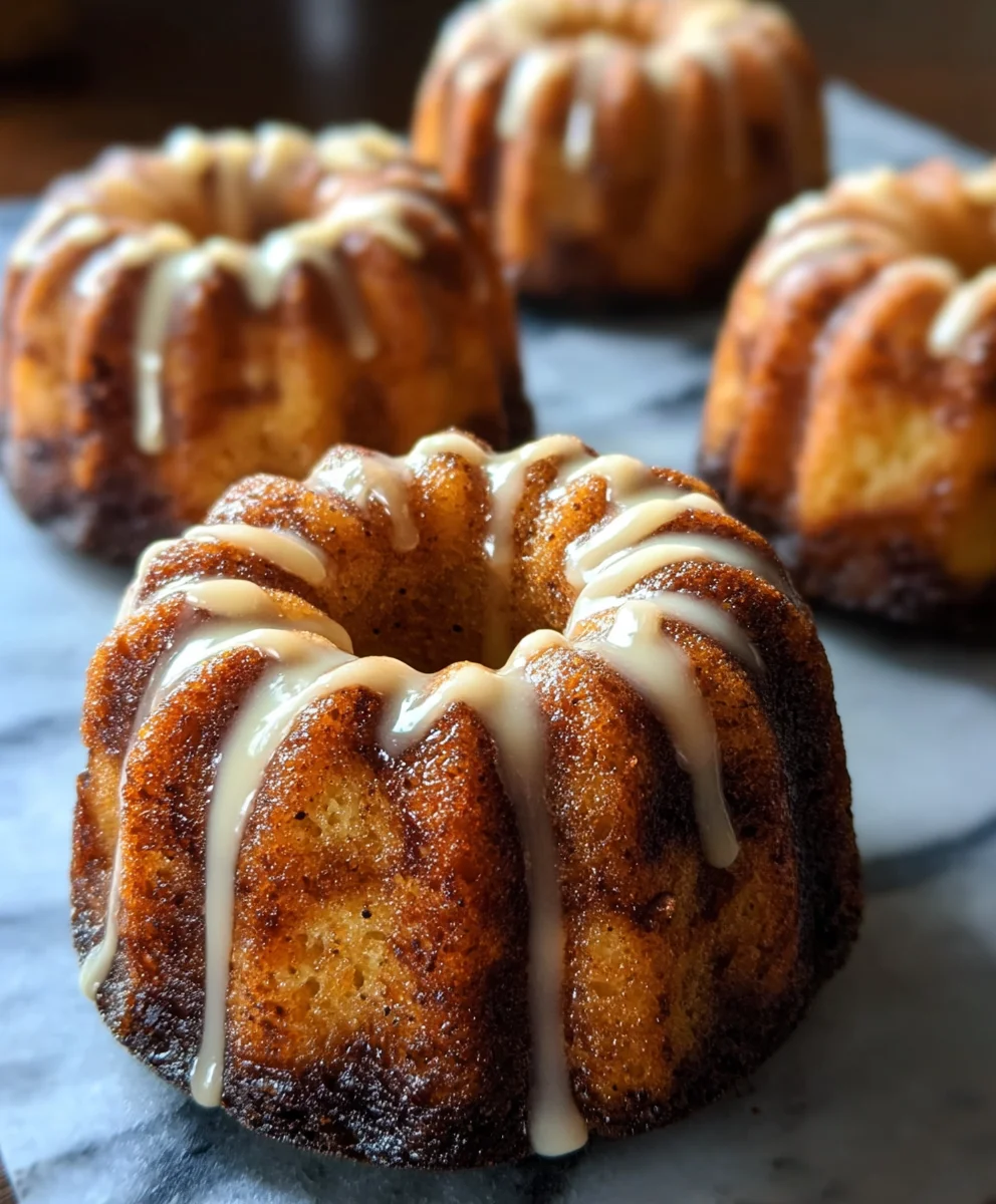 Delicious Vanilla Bean Mini Bundts-Easy Dessert Recipe